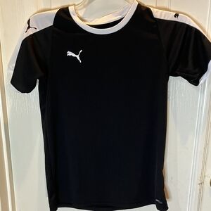 Puma Black and White Sports/Training Shirt
